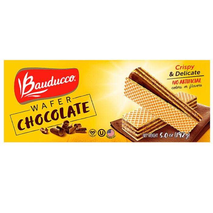 Bauducco Wafer Chocolete 18*5 oz - Image 1