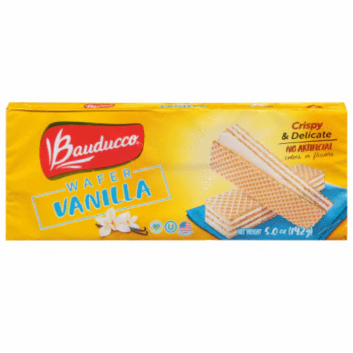 Baudocco Wafer Vanilla 18*5 oz - Image 1
