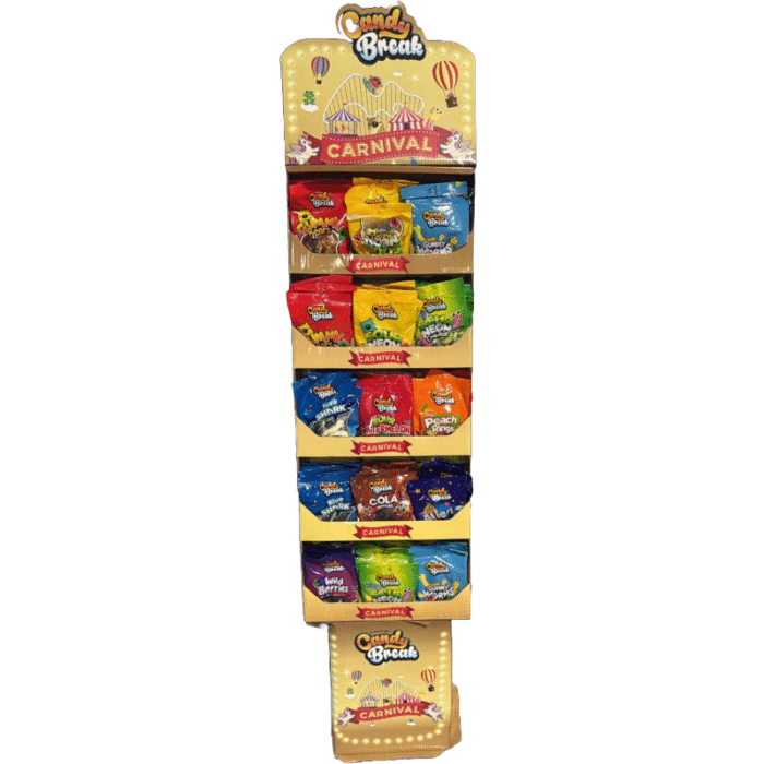 Candy Break Jelly Display 90pcs - Image 1