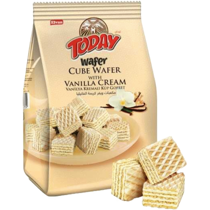 Cube Wafer with Vanilla 200gr * 12pcs - Image 1