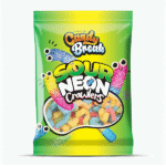 Candy Break Tub Sour Neon Crawlers 227g (6X4)-CB203