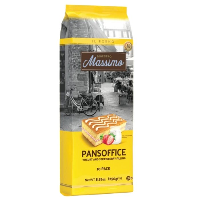 Maestro Massimo Pansoffice with Strawberry Yogurt (10x25gr)x12 Packs-CB303 - Image 1