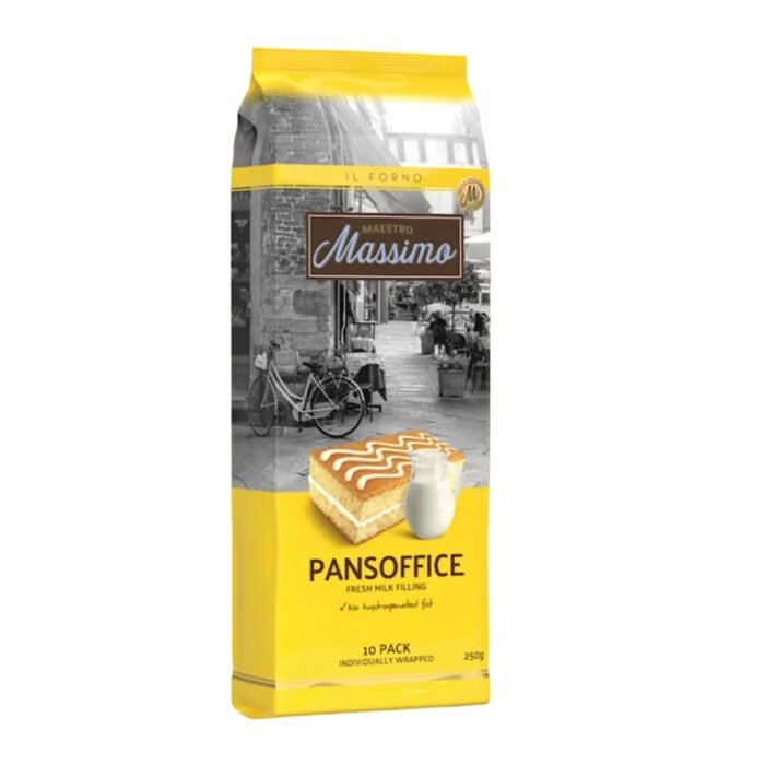 Maestro Massimo Pansoffice with Fresh Milk Filling (10x25gr)x12 Packs-CB301 - Image 1